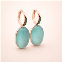 Orecchini Lucos Donna in Argento Quarzo ESOR E32.VERDE